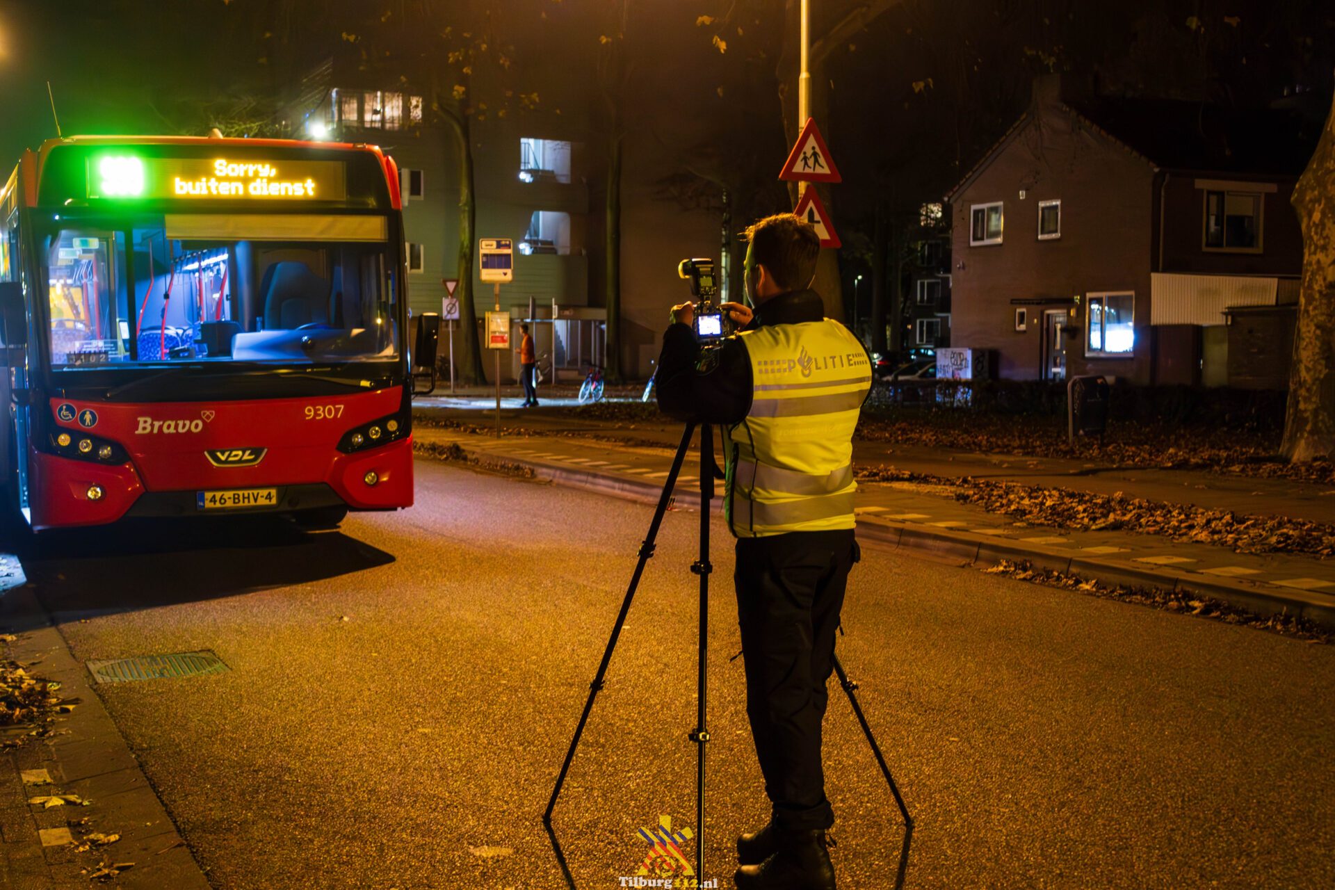 Voetganger zwaar gewond na ongeval met lijnbus Generaal Smutslaan Tilburg