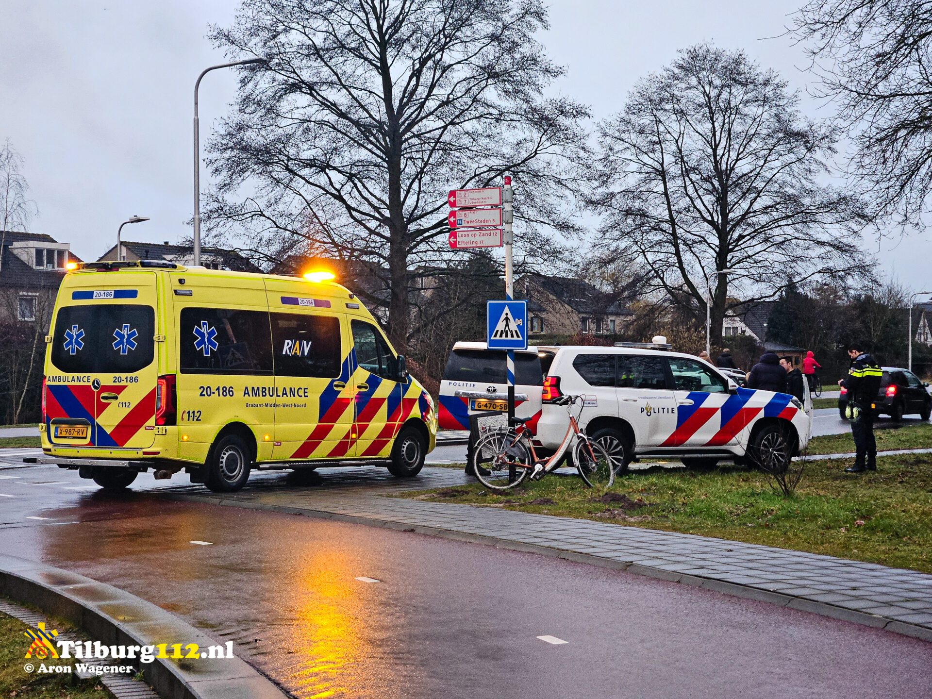 Opnieuw ongeval op beruchte rotonde