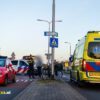 Fietser geschept door automobilist op oversteekplaats