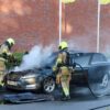 Brits voertuig brand uit na kortsluiting