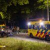 Automobilist verliest macht over stuur en auto slaat over de kop Ringbaan West Tilburg
