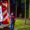 Fatbikers steken buitenbrand aan en ontsnappen
