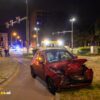 Taxichauffeur met geweld beroofd van Taxi, verdachte veroorzaakt ongeval en raakt gewond