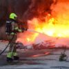 Afvalbrand snel geblust op Tilburgs Smariusterrein