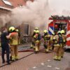 Veel rook bij woningbrand in Oosterhout