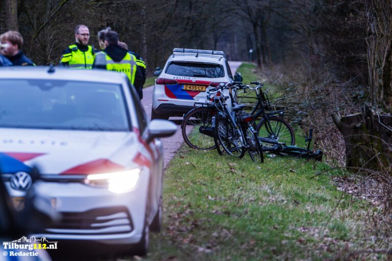 Ongeval bij een incident aan Tilburg.