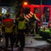 Bewoner door brandweer uit huis gehaald nadat brand uitbreekt in aanbouw Pruimengaarde Dongen