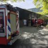 Handscanner valt in papierpers en veroorzaakt brand in supermarkt Verdiplein Tilburg