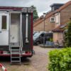 Politie bij een incident aan Sprang-Capelle.
