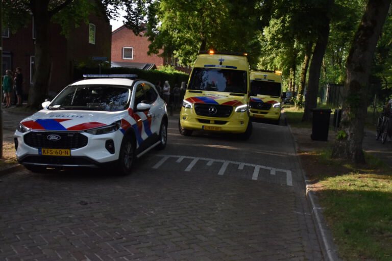 Ongeval bij een incident aan Dongen.