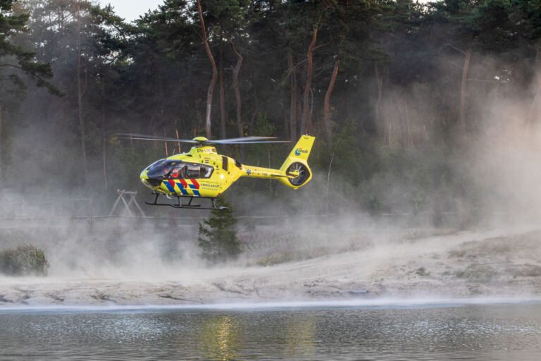 Ongeval bij een incident aan Alphen.