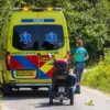 Ongeval bij een incident aan Hilvarenbeek.
