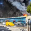 Brand bij een incident aan Udenhout.