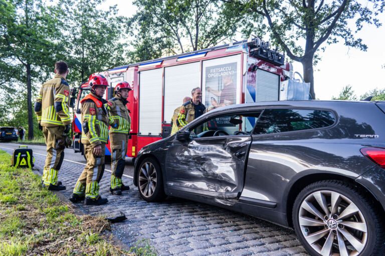 Ongeval bij een incident aan Tilburg.